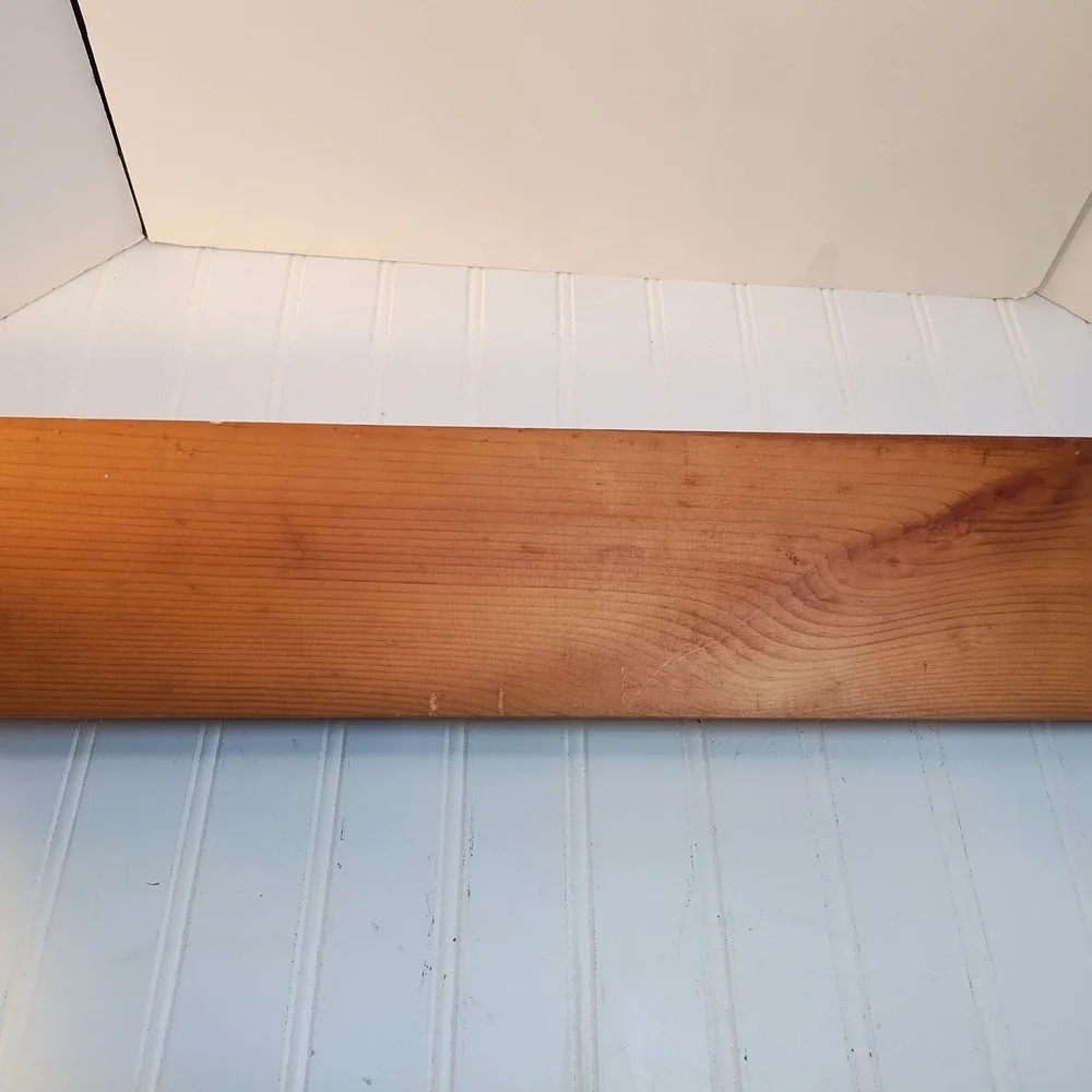 Solid Wood Wall Shelf With 3 Hooks 30
